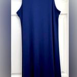 West Loop  Blue Midi SLEEVELESS Dress NWT XL Photo 0