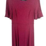 Boden USA Boden Alexis Jersey Dress Size 8 Burgundy Wine Photo 0