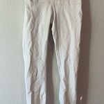 Lululemon  size 4 white cropped leggings Photo 0
