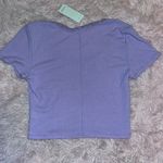Antistar NWT Lavendar  Women’s Lace Short Sleeve Top Size Medium Photo 4
