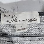 Vintage Havana  Women's Gray Waffle Knit Hoodie V Neck Long Sleeve‎ Size S Photo 4