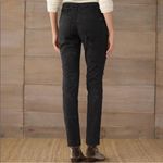 Sundance  Floral Embroidered Jacquard Straight Leg  Black Pants Size 4 Photo 6