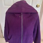 Lululemon M/L Dramatic Magenta Scuba Oversized Full-Zip Hoodie Photo 3