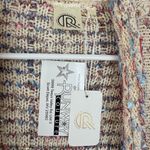 Multicolor Knit Sparkle Women's Longsleeve Sweater Cardigan Size Sm / Med Pink Photo 2