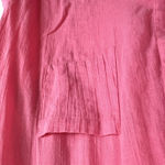 O'Neill Pink 100% Cotton Gauze Saltwater Solids Belizin Coverup Tunic Size S Photo 5