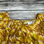 Kika Vargas x Target Women's Floral Puff Sleeve Mini Dress XS Extra Small Yellow Photo 2