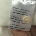 Akris Punto White Button Down Shirt with Mesh Sleeves Size 12 Photo 8