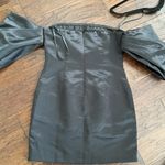 Petal and Pup  Nisha Black Off-Shoulder Mini Dress size 8 Photo 5