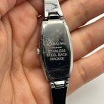 Balimi Silver Stone Black Dial Women’s Watch Working New Battery Photo 4