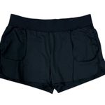 Tek Gear NEW DryTEK Women Workout Shorts Size XLarge Stretch Mid Rise Black Photo 4