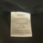 Max Studio Women's Black High Waisted Pleated Straight Trouser Dress Pants Sz XS Photo 4