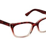 Summer & Rose Blue Light Glasses in Burgundy Tortoiseshell Photo 2