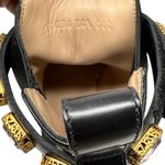 Gucci Trip GG Jewel Strap Lug Sole Leather Combat Chelsea Boots Black Size 38.5 Photo 6