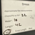 Robbie Bee Y2K Midi Dress Size 12 Asymmetrical Ruffle Chiffon Fairy Cottagecore Photo 9