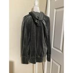Aerie OFFLINE by  Hoodie Womens Medium Gray Velour Full Zip Loungewear Soft Cozy Photo 4