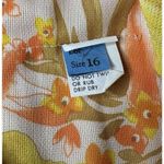 Vintage 70s 2 Piece Maxi Dress and Jacket Womens Mod Floral Tropical Stretch 16 Photo 14