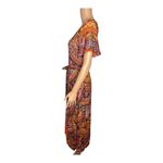 Akemi + Kin Anthropologie Murol Wrapped Boho Maxi Dress size 12 Photo 1