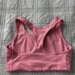 Nike Pink Racerback Sports Bra Moisture-Wicking Photo 1