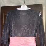 Whimsigoth Black Lace Top Rose Skirt Evening Prom Dress X Photo 7