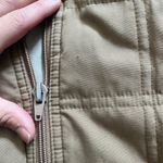Vintage quilted jacket size large Brown Photo 3