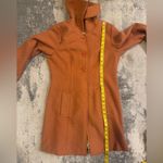 Women’s Orange Vintage Wool Pea Coat Size M Photo 6