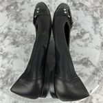 AGL Attilio Giusti Leombruni Womens Ballet Flats 8 US 38 EU Black Leather Italy Size 7 Photo 5