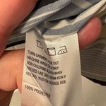 Colleen Lopez Blue Tunic Poncho with Orange and Purple Accents Size Large Photo 3