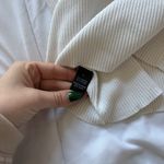 Womens Size Large Sweater Blouse Long Sleeve Officechic Corpcore City Coquette White Photo 5