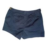 Michael Kors Michael Kors Classic Nautical Navy Blue High Waist Shorts 12 Tailored Luxury Photo 1