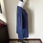 Lands End Womens Dress Nylon Spandex Blend Blue Summer Stretch Medium Photo 5