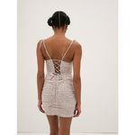 For Love & Lemons  Victorias Secret Satin Butterflies Floral Corset Slip Dress Photo 11