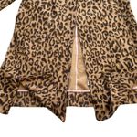 Carol Anderson by Invitation Animal Print Pockets Longer Duster Jacket Size XS Photo 8
