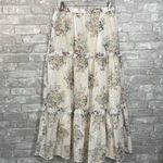 Solitaire  Floral Tiered Ruffle Skirt Photo 2