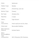 Swimsuits 2024 tummy pouch pool Long‎ Sleeve Drawstring Tie Front Tee Size L Photo 3