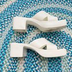 Jeffrey Campbell White Bubblegum Platform Sandals Photo 2