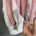 Rails 
BRIELLE LINEN MIX BLOUSE HIBISCUS STRIPE size XS Photo 10