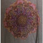 Chaser Gray Tee with Mandala Design Photo 0