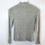 Acemi NWT Juniors Mock Ruffled Grey Turtleneck S Photo 1