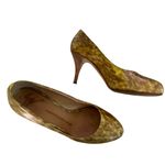 Giuseppe Zanotti  Patent Leather Heels Animal Print‎ Pumps Women's Size 38 US 8 Photo 14