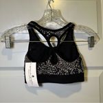 Spiritual Gangster NWT Black/Grey Snakeskin Sports Bra size XS/S Photo 6