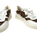 Coconuts by Matisse Coconuts by‎ Matisse Size 8 Sneakers White Leopard Print Lace Up Casual Shoes Photo 0