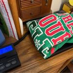 EXPRESS your Elf Holiday Christmas Lightweight Sweater Juniors XS Green Party Photo 9