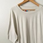 Free People FP BEACH | Essential Extreme Tee Mini Dress Beige Barnacle Island | Size Large Photo 4