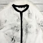 Vera Wang Simply  black and white top blouse Photo 1