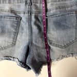Charlotte Russe  Refuge Light Wash Mid Rise Shorts Size 12 GUC Photo 7