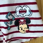 Disney Vintage  Destinations scoop neck tie front crop tee M Photo 5