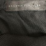 Proenza Schouler NWOT Vintage Luxury 100% Silk Midi Black Skirt Photo 4