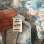 White Orchid Womens Painted Floral Sleeveless Sleep Shirt P/S Blue Size undefined Photo 2