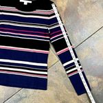 Diane Von Furstenberg  Women’s Crew Neck Striped Sweater Small Photo 3