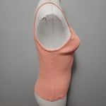 Tangents 90s coral ribbed sweater tank size large Photo 1